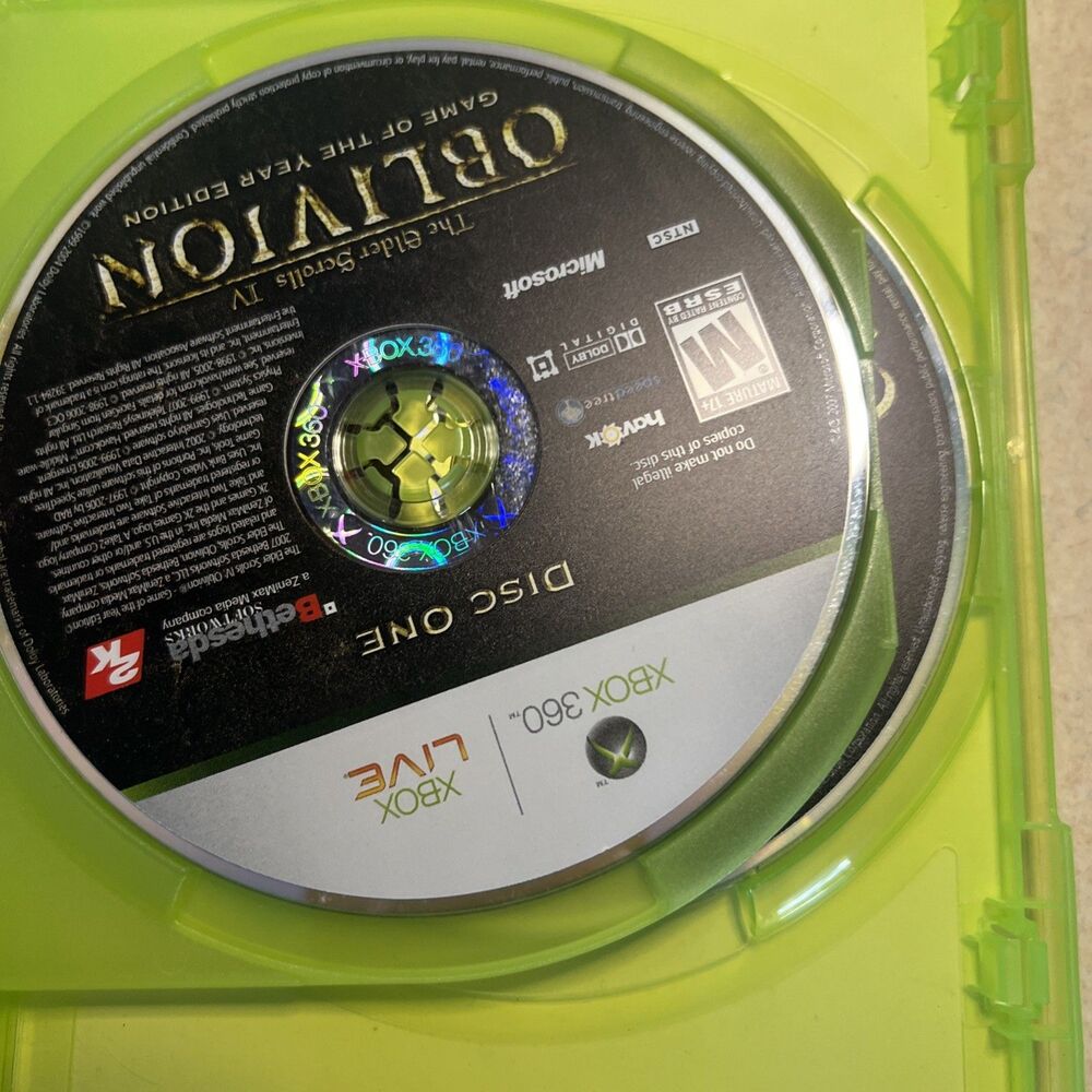 Oblivion Game of the‎ Year Edition - Microsoft Xbox 360 - Picture 4 of 5